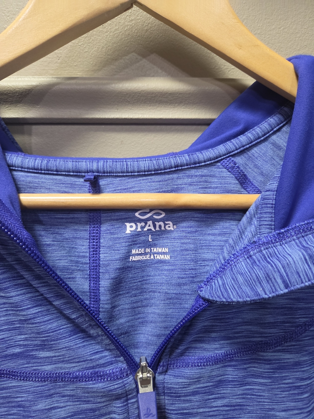 prAna Women's Blue Zip-Up Hooded Jacket - Picture 2 of 10